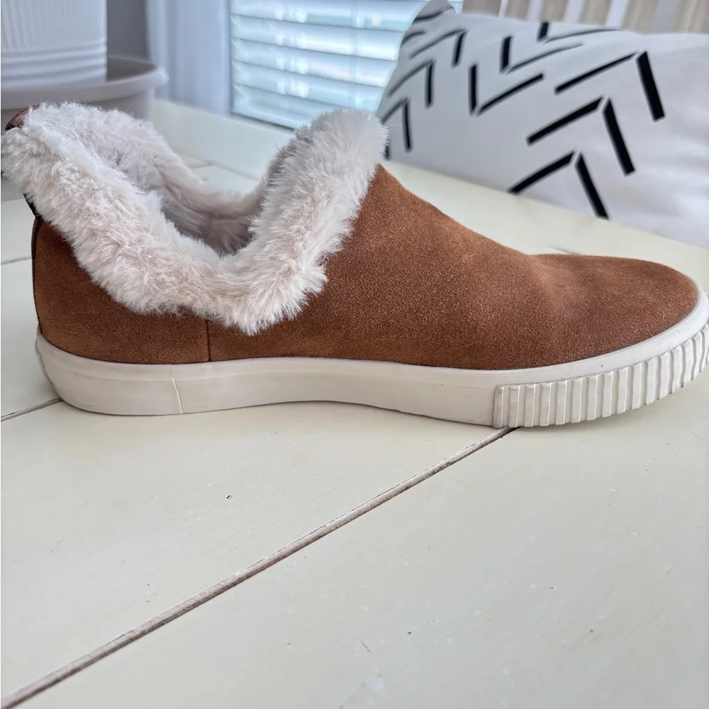 Timberland Skyla Bay Slip-On Lined Shoes Women’s Size 7.5 Suede Leather